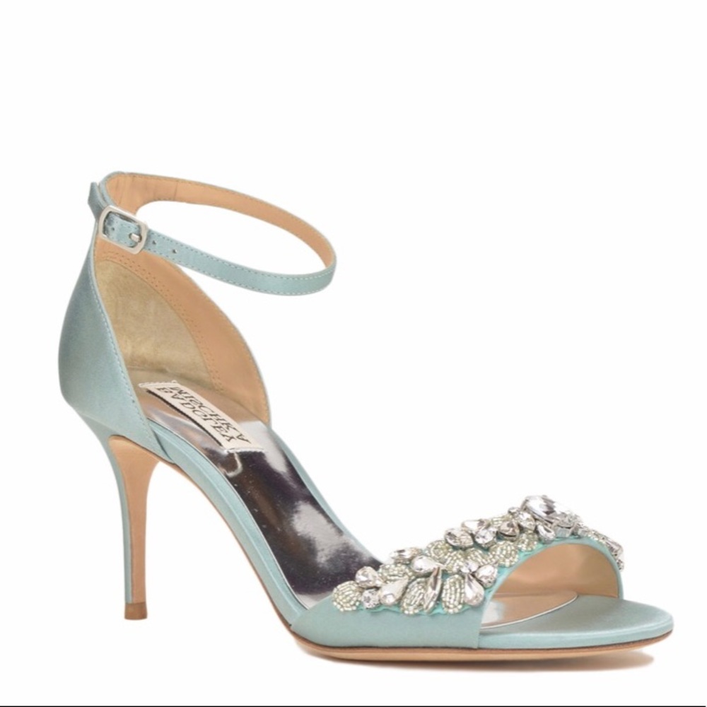 Badgley Mischka Bankston ankle strap evening shoe